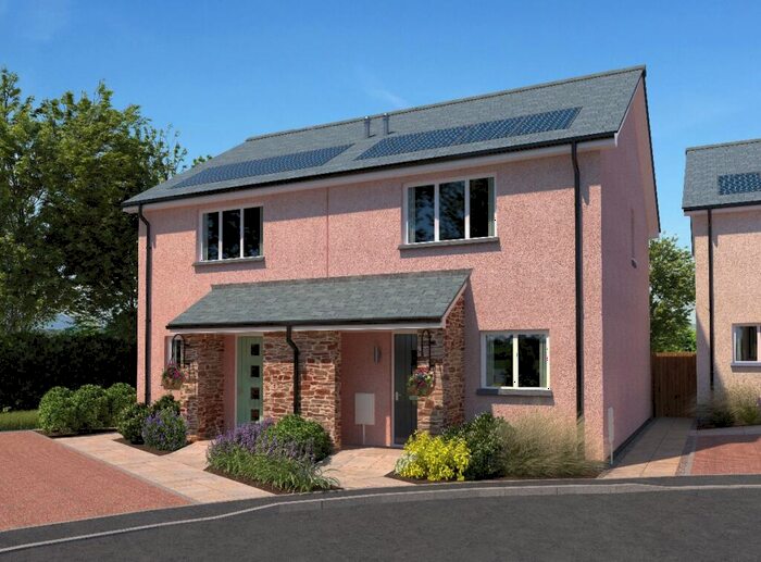 2 Bedroom Semi-Detached House For Sale In Plot, Oakwood Park, North Tawton Devon, EX20