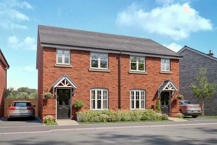 3 Bedroom Semi-Detached House For Sale In "The Gosford - Plot " At Canon Pyon Road, Hereford, HR4