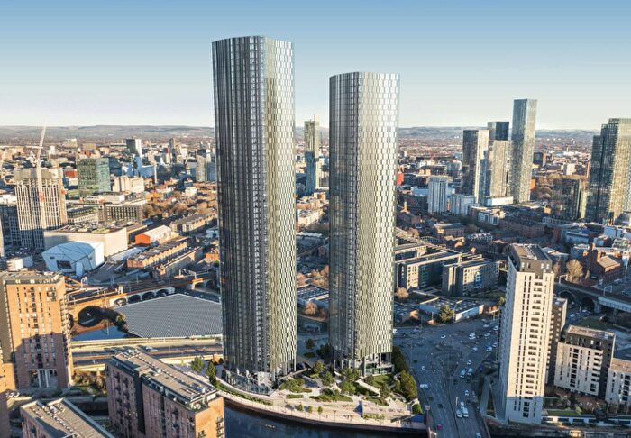 1 Bedroom Apartment To Rent In Vista River Tower, Trinity Way, Manchester, M3