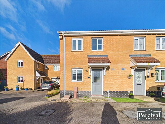 2 Bedroom End Of Terrace House To Rent In Topsfield, Great Cornard, Sudbury, Suffolk, CO10