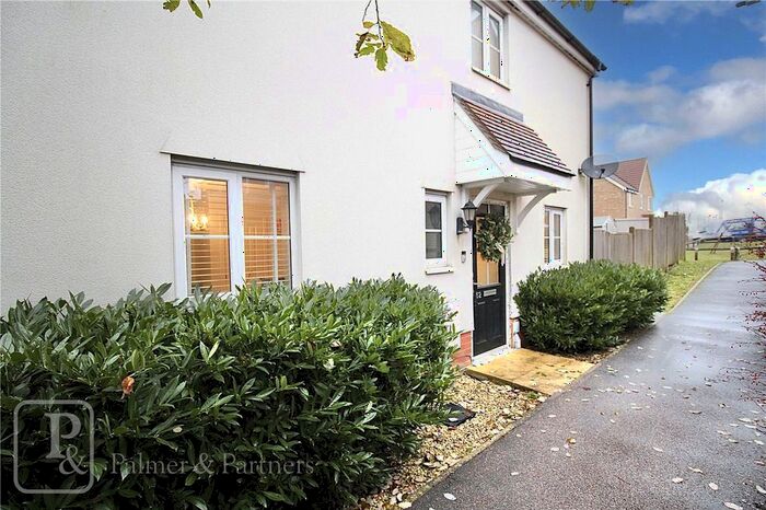 2 Bedroom End Of Terrace House To Rent In Mary Clarke Close, Hadleigh, Ipswich, Suffolk, IP7