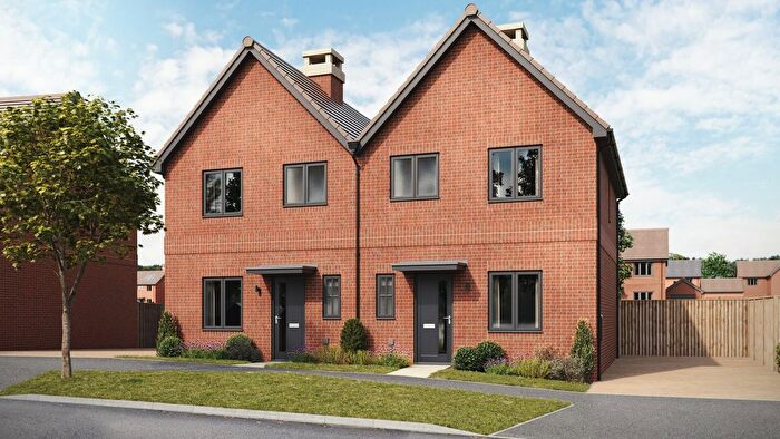 2 Bedroom Semi Detached House For Sale In "Aspen" At Burdock Road Off Of Moat Road, Horsham, RH12