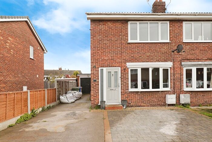 2 Bedroom Semi Detached House For Sale In Cherry Crescent, Holme-On-Spalding-Moor, York, YO43