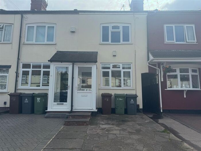 2 Bedroom Terraced House To Rent In Pelsall Lane, Rushall, Walsall, WS4