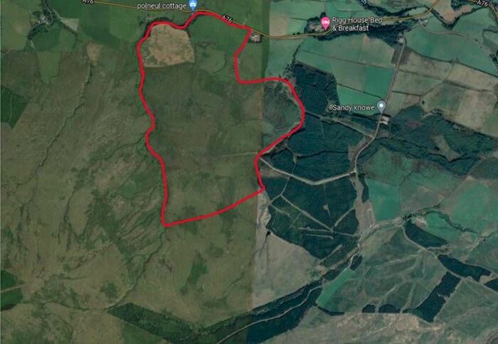 1 Bedroom Land To Rent In Kirkconnel, Sanquhar, DG4