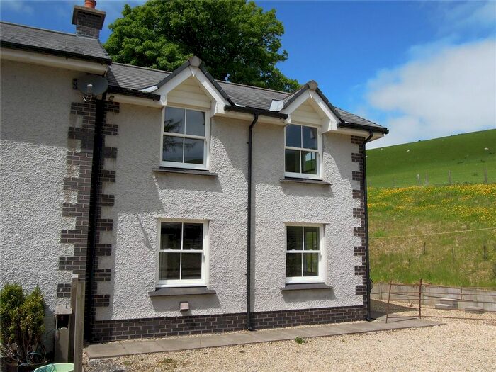 2 Bedroom Semi-Detached House To Rent In Llangurig, Llanidloes, Powys, SY18