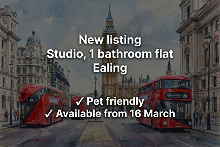 Studio To Rent In The Vale, London, W3