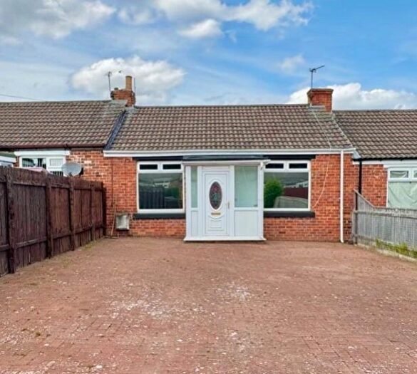 2 Bedroom Terraced Bungalow To Rent In Bethune Avenue, Seaham, County Durham, SR7