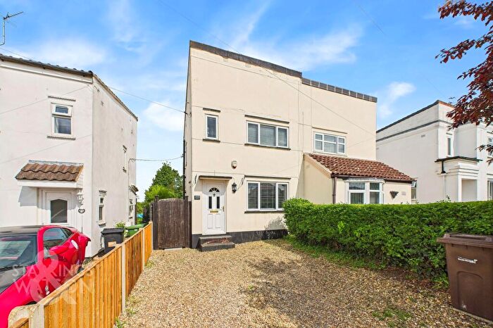 2 Bedroom Semi-Detached House For Sale In Norwich Road, Costessey, Norwich, NR5