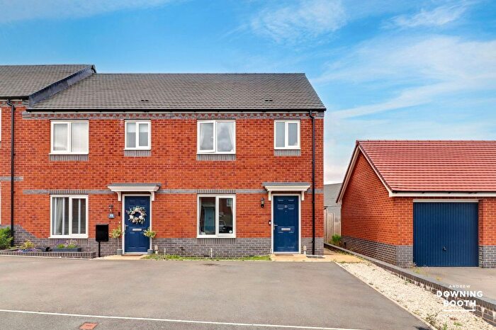 2 Bedroom Semi-Detached House For Sale In Insley Avenue, Lichfield, WS14