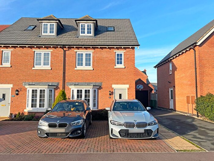 3 Bedroom Semi-Detached House For Sale In Lubbesthorpe, Leicester, Leicestershire, LE19