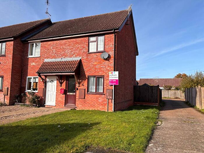 1 Bedroom End Of Terrace House For Sale In Spencer Court, Watton, Thetford, IP25