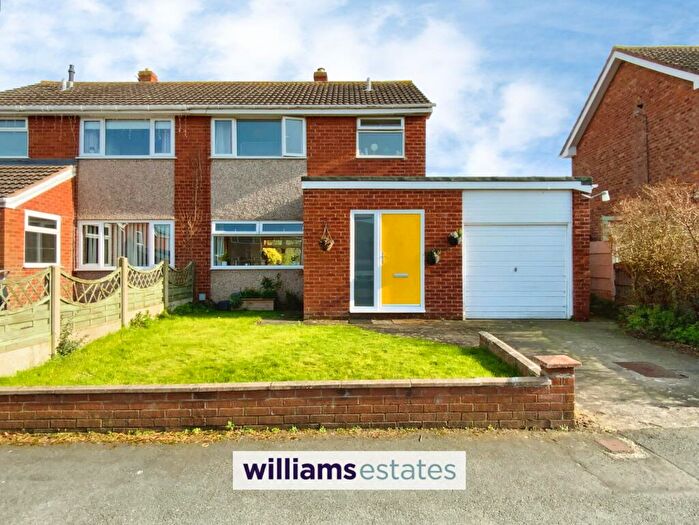3 Bedroom Semi Detached House For Sale In Hendre Close, Rhuddlan, LL18
