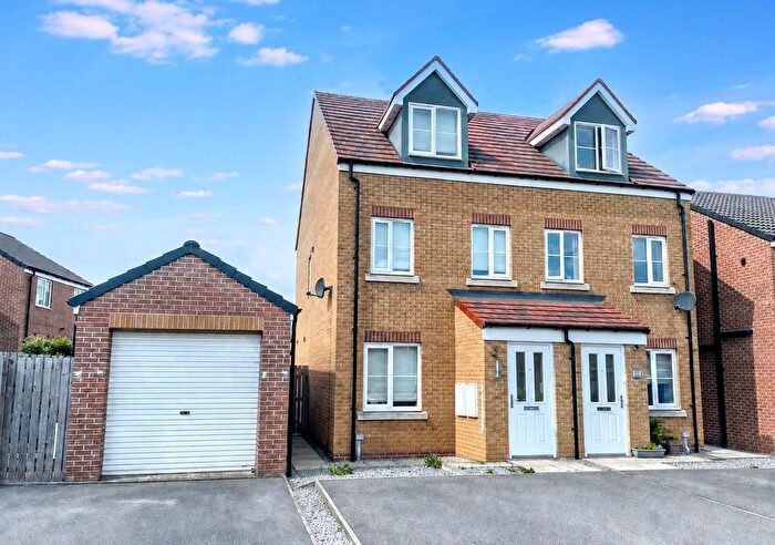 3 Bedroom Semi Detached House For Sale In Seaward Close, Hemlington, Middlesbrough, TS8