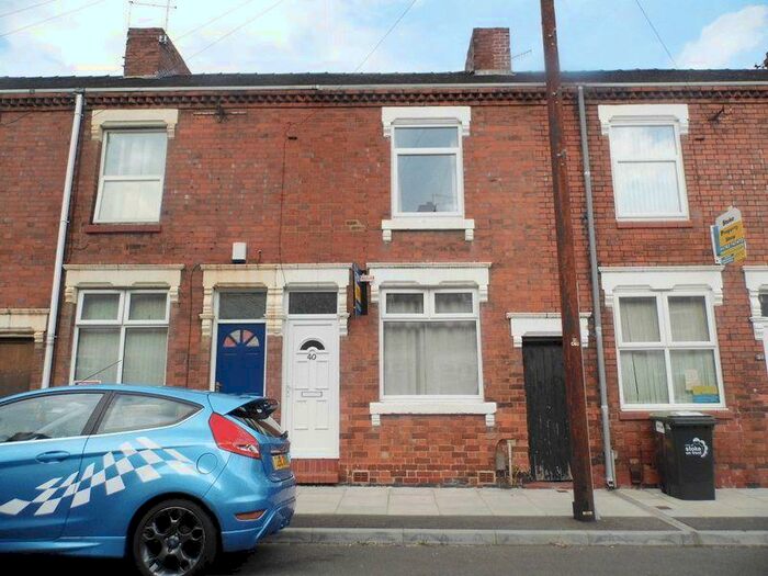 3 Bedroom Terraced House To Rent In Carlton Road, Shelton, Stoke On Trent, ST4