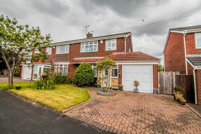 3 Bedroom Semi-Detached House For Sale In St. Barnabas, Bournmoor, Houghton Le Spring, DH4