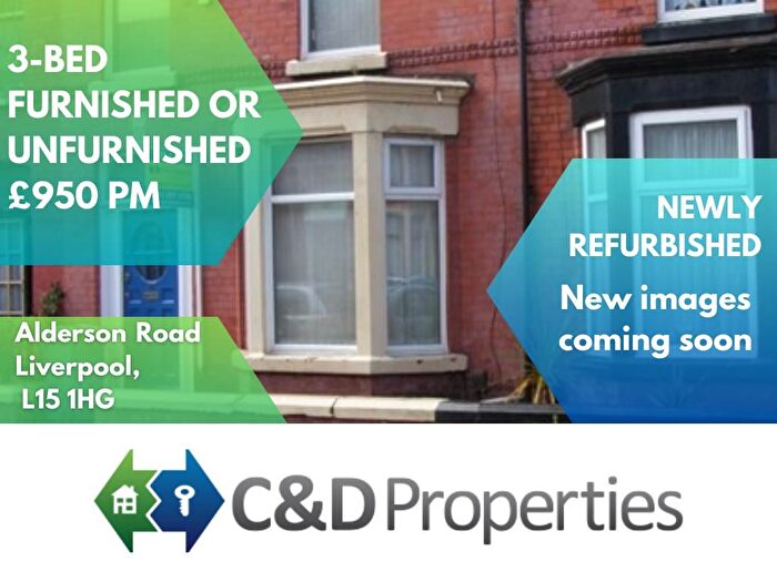 3 Bedroom Terraced House To Rent In Alderson Road, Liverpool, L15