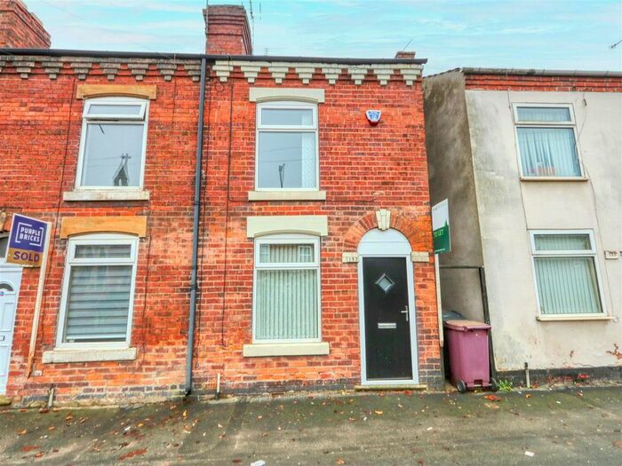 2 Bedroom End Of Terrace House To Rent In Thanet Street, Clay Cross, Chesterfield, Derbyshire, S45