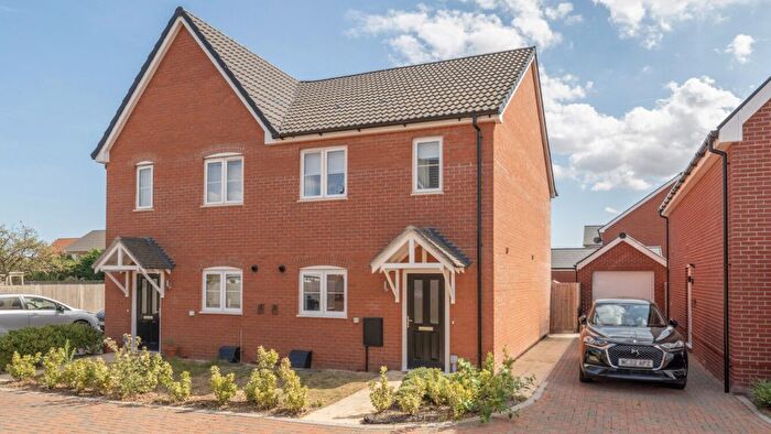 2 Bedroom Semi-Detached House For Sale In Brantham, CO11