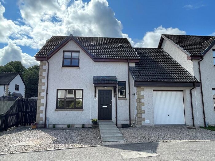 3 Bedroom Link Detached House For Sale In Knockomie Gardens, Forres, Morayshire, IV36