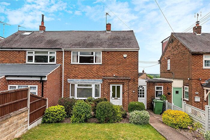 2 Bedroom Semi Detached House For Sale In Bradshaw Drive, Holbrook, Belper, Derbyshire, DE56