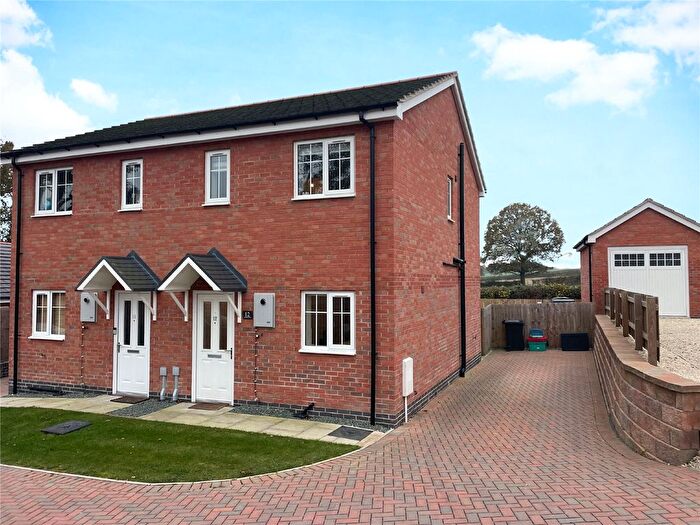 2 Bedroom Semi-Detached House For Sale In Badgers Field, Arddleen, Llanymynech, Powys, SY22