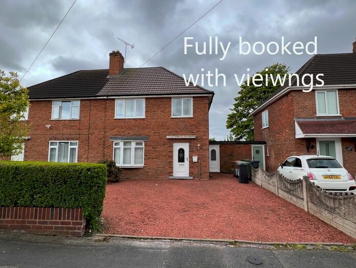 3 Bedroom Semi-Detached House To Rent In Davis Road, New Invention, Willenhall, WV12