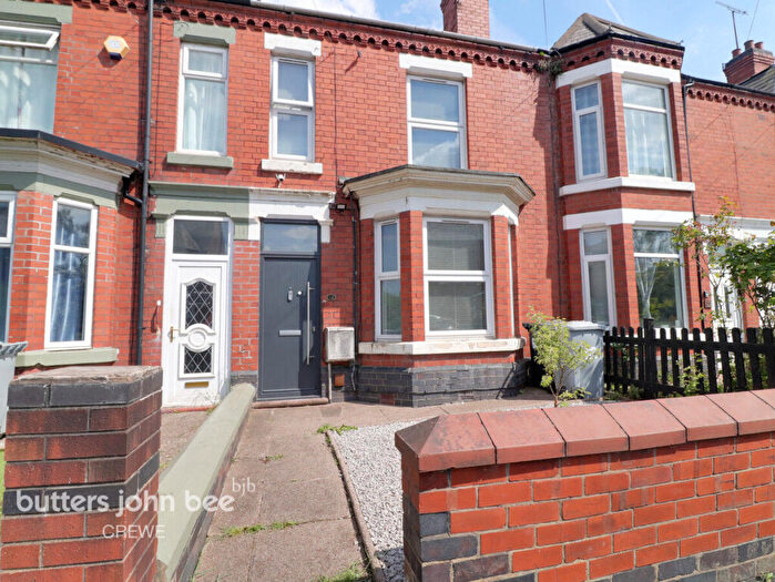 3 Bedroom Terraced House For Sale In Nelson Street, Crewe, CW2