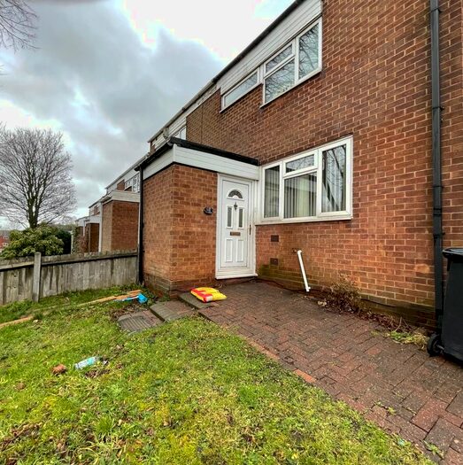 3 Bedroom Terraced House To Rent In Pike Drive, Chelmsley Wood, Birmingham, B37