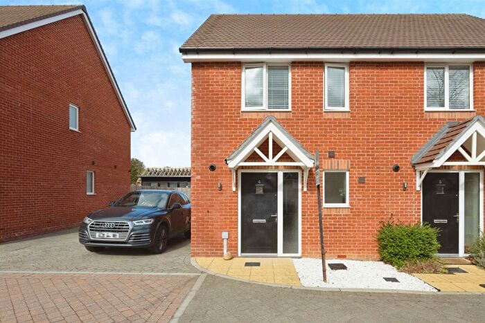 2 Bedroom Semi-detached House For Sale In Cromwell Close, Sellindge, Ashford, TN25