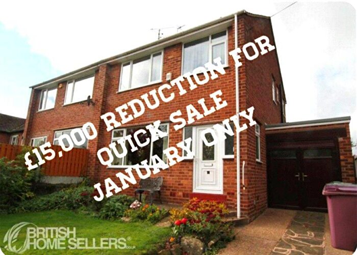 3 Bedroom Semi Detached House For Sale In Wheatlands Road, Wingerworth, Chesterfield, Derbyshire, S42
