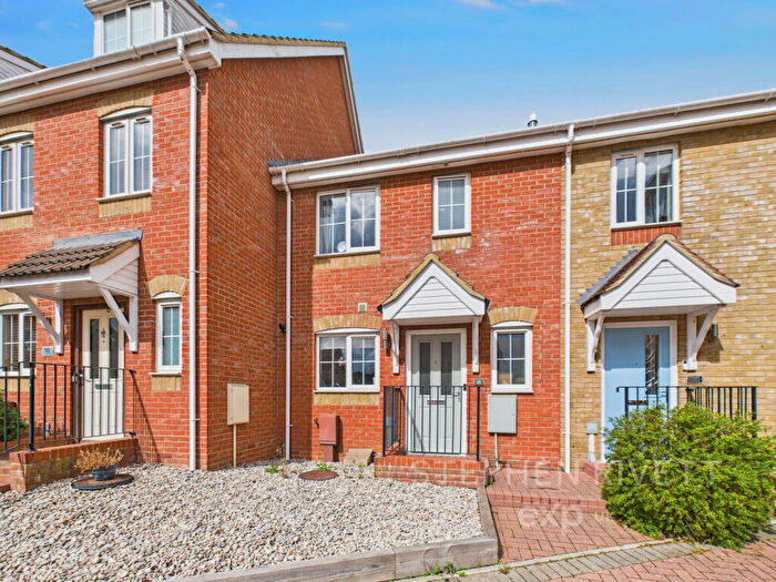 2 Bedroom Terraced House For Sale In Chaucer Close, Stowmarket, IP14