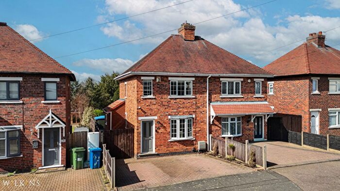 2 Bedroom Semi Detached House For Sale In Bailey Avenue, Hockley, Tamworth, Staffordshire, B77