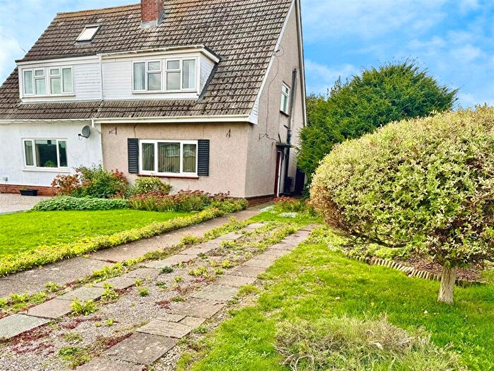 3 Bedroom Semi-Detached House For Sale In St. Tewdrics Place, Mathern, Chepstow, NP16