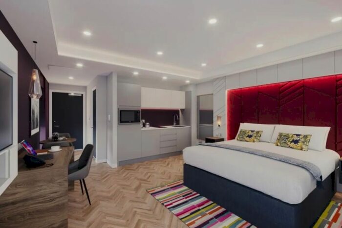 1 Bedroom Studio To Rent In Saint James Square, Leith Street, Edinburgh, EH1