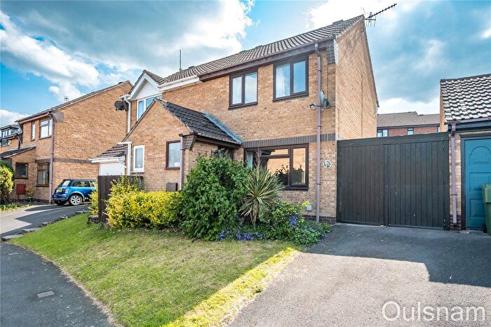 2 Bedroom Semi-Detached House For Sale In Swaledale Close, Bromsgrove, Worcestershire, B60