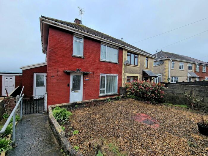 2 Bedroom Semi-Detached House For Sale In Pen-y-mynydd, Bettws, Bridgend County., CF32