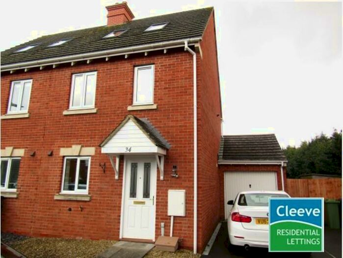 3 Bedroom Semi-Detached House To Rent In Hanson Gardens, Bishops Cleeve, GL52