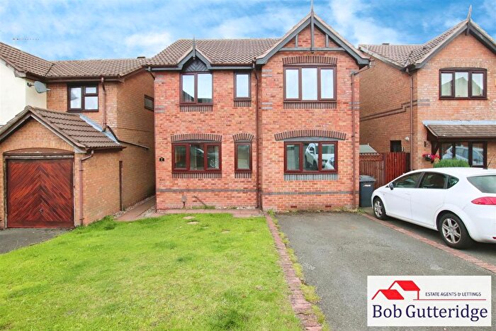 4 Bedroom Detached House For Sale In Jasper Close, Porthill, Newcastle, ST5