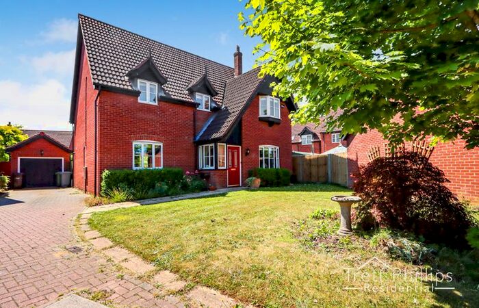 4 Bedroom Detached House To Rent In Breeze Avenue, Aylsham, Norwich, NR11