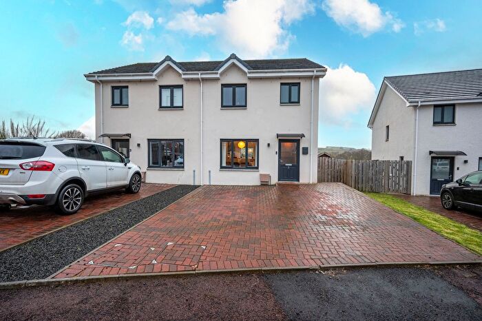 3 Bedroom Semi Detached House For Sale In Goldcrest Crescent, Lesmahagow, Lanark, ML11