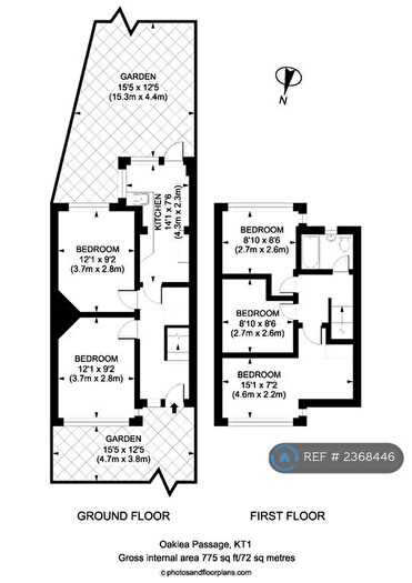 4 Bedroom Terraced House To Rent In Oaklea Passage, Kingston Upon Thames, KT1