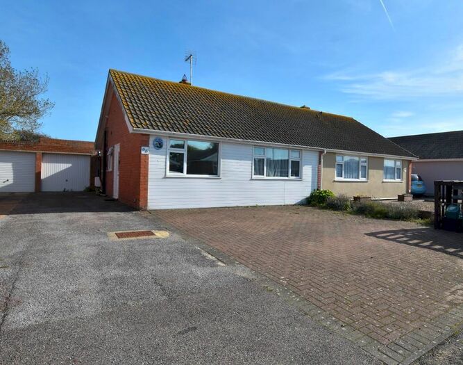2 Bedroom Semi Detached Bungalow For Sale In Brockman Crescent, Dymchurch, Romney Marsh, TN29