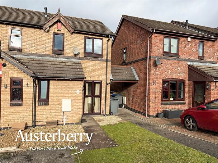 2 Bedroom Semi-Detached House For Sale In Dovecote Place, Stoke-On-Trent, ST3