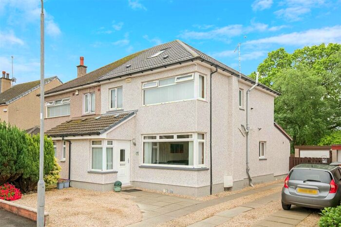 4 Bedroom Semi-Detached House For Sale In Cloan Crescent, Bishopbriggs, Glasgow, East Dunbartonshire, G64