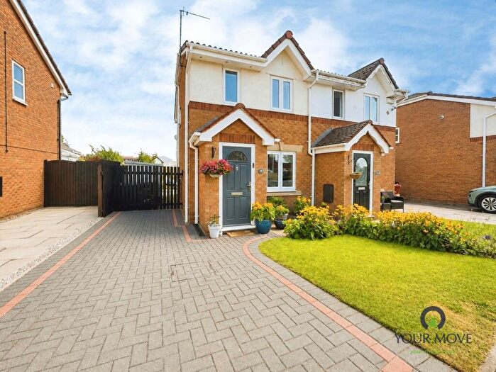 2 Bedroom Semi-Detached House For Sale In Wisteria Drive, Lower Darwen, Darwen, Lancashire, BB3