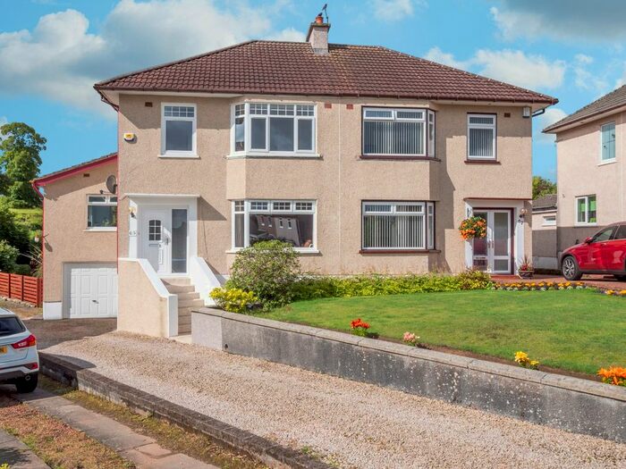 4 Bedroom Semi-Detached House For Sale In Craighlaw Avenue, Waterfoot, East Renfrewshire, G76
