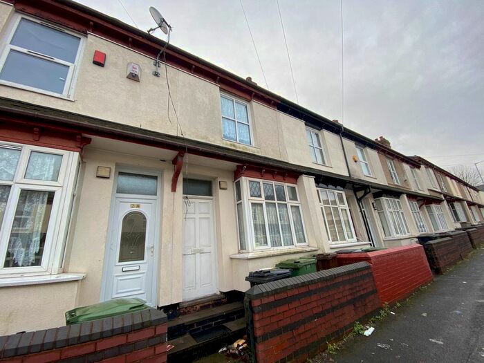 3 Bedroom Terraced House To Rent In Maxwell Road, All Saints, Wolverhampton, WV2