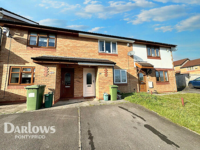2 Bedroom Terraced House For Sale In Cefn Close, Pontypridd, CF37