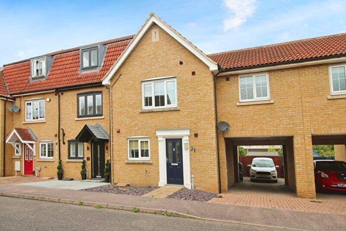 4 Bedroom Terraced House To Rent In Parker Close, Eynesbury, St. Neots, PE19